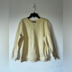 Karen Scott Yellow Petite Sweatshirt